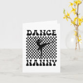 Dance Nanny Dance Lover Moederdag Kaart (Gele Bloem)