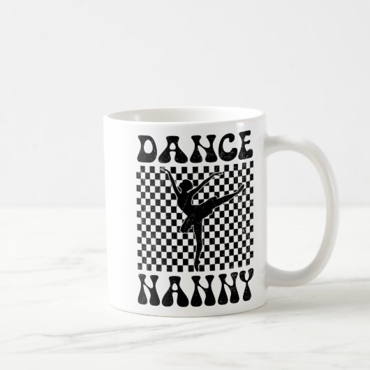 Dance Nanny Dance Lover Moederdag Koffiemok (Rechts)