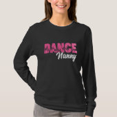 Dance Nanny Of A Dancer Nanny Dancing Leopard Moth T-shirt (Voorkant)