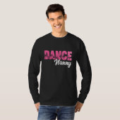 Dance Nanny Of A Dancer Nanny Dancing Leopard Moth T-shirt (Voorkant volledig)