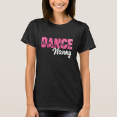 Dance Nanny Of A Dancer Nanny Dancing Leopard Moth T-shirt (Voorkant)