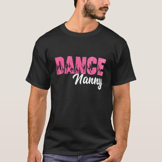 Dance Nanny Of A Dancer Nanny Dancing Leopard Moth T-shirt (Voorkant)