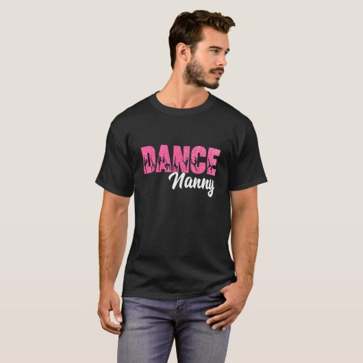 Dance Nanny Of A Dancer Nanny Dancing Leopard Moth T-shirt (Voorkant volledig)
