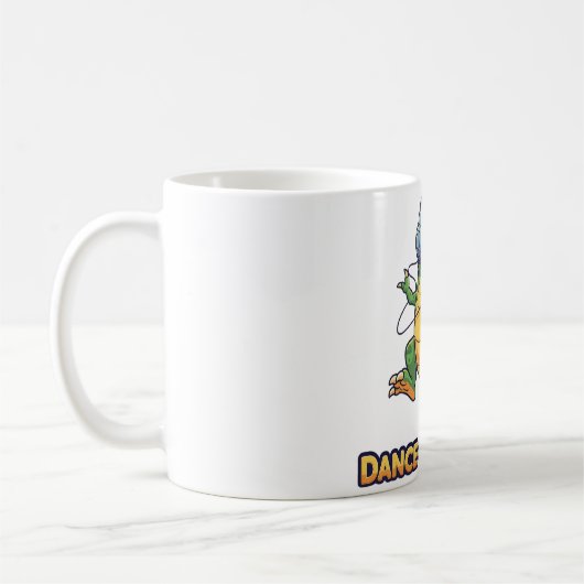 Dance-o-Saurus Koffiemok (Links)