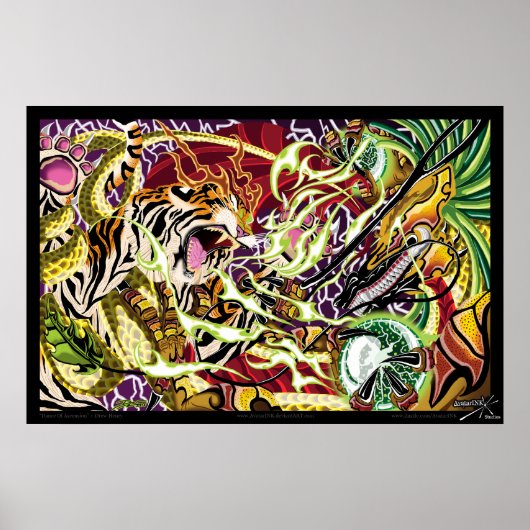 Dance of Ascension Photo Print (Voorkant)