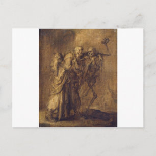 Dance of Death by Adriaen van de Venne Briefkaart