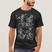 Dance of Death  Danse Macabre  Danza de la Muerte  T-shirt (Voorkant)