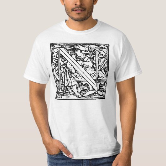 Dance of Death Letter N Shirt (Voorkant)