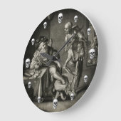 Dance of Death Rich Man Wandklok (Hoek)