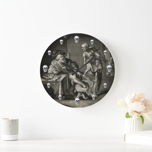 Dance of Death Rich Man Wandklok (Huis)