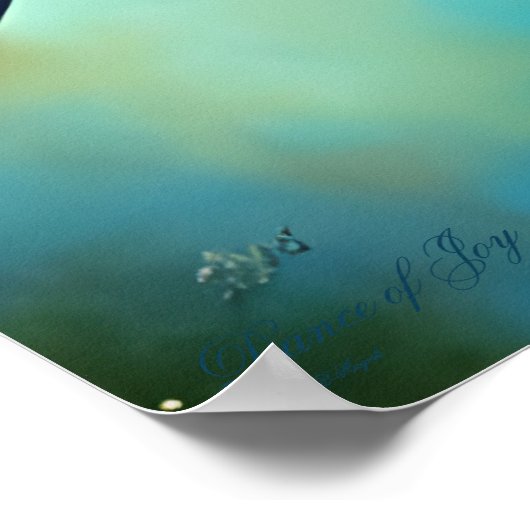 Dance of Joy - AI Fantasy Digitale Kunst Print Bal (Hoek)