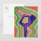 Dance of Joy Briefkaart (Voorkant / Achterkant)