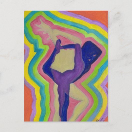 Dance of Joy Briefkaart (Voorkant)