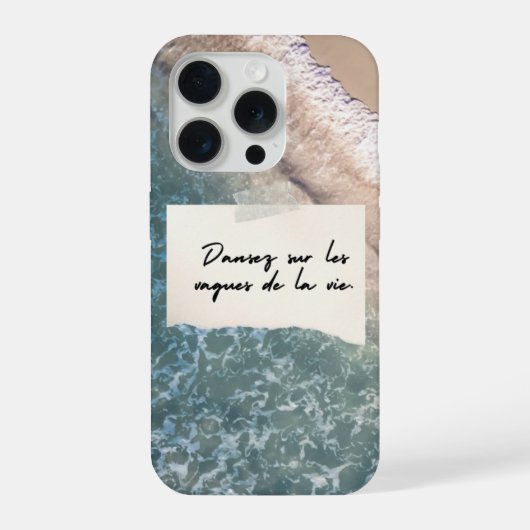 Dance of Life Waves Telefoon Case iPhone Hoesje (Achterkant)