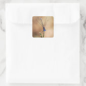 Dance of the damselfly vierkante sticker (Tas)