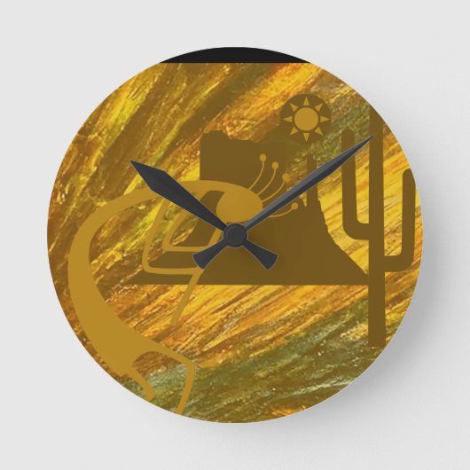 Dance of the Desert Diety Ronde Klok (Voorkant)