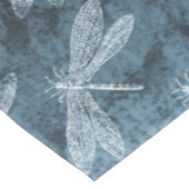 Dance of the Dragonflies Elegant Blauwgroen Green Tafelkleed (Gekanteld)