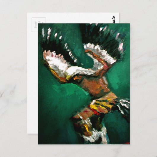 Dance of the Eagle Briefkaart (Voorkant / Achterkant)