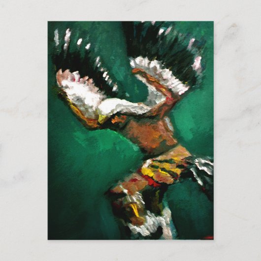Dance of the Eagle Briefkaart (Voorkant)