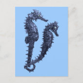 Dance of the Seapaarden (Blue) Briefkaart (Voorkant)