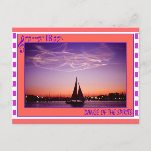 DANCE OF THE SPIRITS BRIEFKAART (Voorkant)