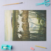 Dance of the Whooping Cranes van N.C. Wyeth Tissuepapier (Craft)