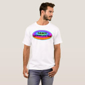 Dance omdat je het kleurrijke dans Shirt kunt kleu (Voorkant volledig)