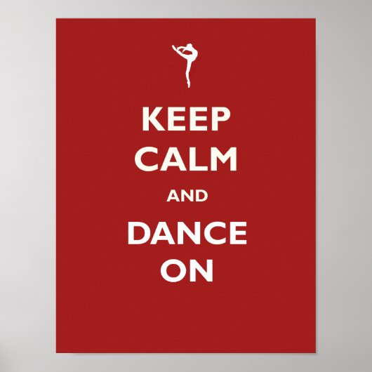 Dance on Dancers Poster of Print (Voorkant)