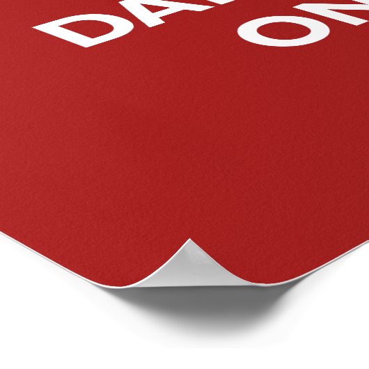 Dance on Dancers Poster of Print (Hoek)