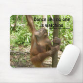 Dance Orangutan Famous Quote Muismat (Met muis)