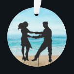 Dance Ornament - Beach Shag Dancing<br><div class="desc">Ik hoop dat je dit leuk zult vinden als een versiering voor je boom, een jaar durende trinket om in je huis te hangen, een geschenk voor je sjake dansvrienden ... noem maar op! Ik heb de kosten betaald voor uitgebreide vergunningen om het dok en de oceaan te krijgen om...</div>