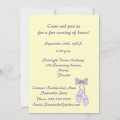 Dance Overweging-Ballerina Kaart (Achterkant)