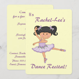 Dance Overweging-Ballerina Kaart