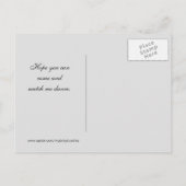 Dance Overweging Briefkaart Uitnodiging (Achterkant)