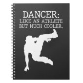 Dance Overweging Dancer Afstuderen Cool Dancing Bo Notitieboek (Voorkant)