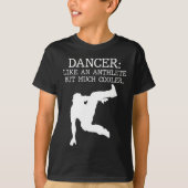 Dance Overweging Dancer Afstuderen Cool Dancing Bo T-shirt (Voorkant)