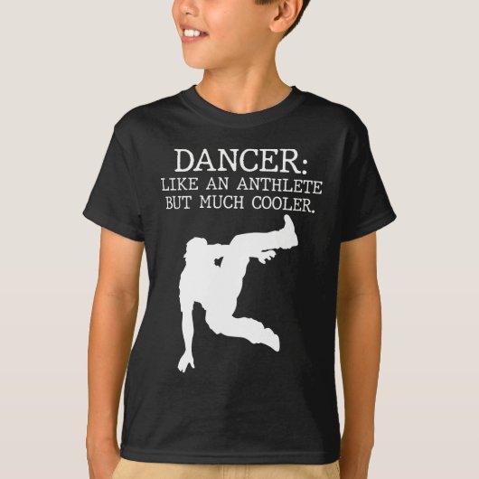 Dance Overweging Dancer Afstuderen Cool Dancing Bo T-shirt (Voorkant)