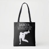 Dance Overweging Dancer Afstuderen Cool Dancing Bo Tote Bag (Voorkant)