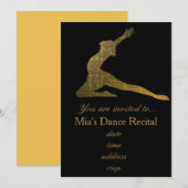 Dance Overweging dansconcert modern hedendaags Kaart (Voorkant / Achterkant)