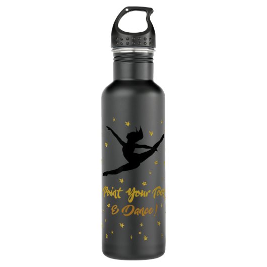 Dance Overweging Gift for Girls Quote Dancers Teac Waterfles (Voorkant)