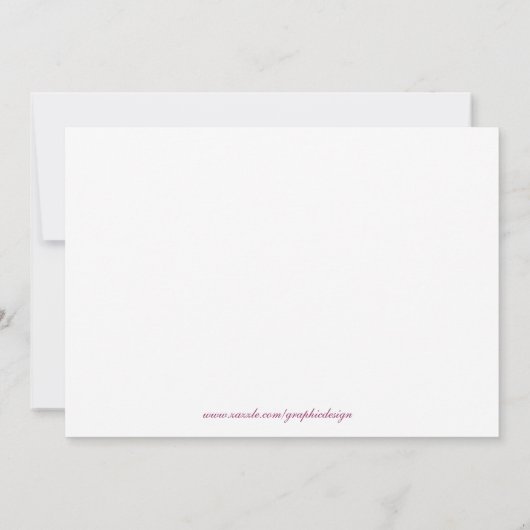 Dance Overweging Kaart (Achterkant)