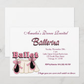 Dance Overweging Kaart (Voorkant / Achterkant)