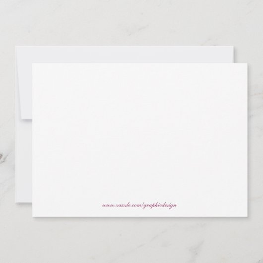 Dance Overweging Kaart (Achterkant)