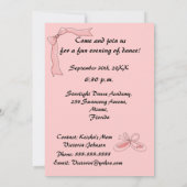 Dance Overweging-Little Girl/Pink Kaart (Achterkant)