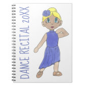 Dance Overweging Memories Lyrical Modern Dancer Cl Notitieboek (Voorkant)