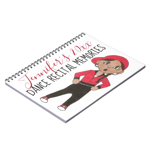 Dance Overweging Memories Specialized Hip Hop Danc Notitieboek (Linkerzijde)