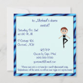 Dance Overweging met Boy Dancer Kaart (Achterkant)