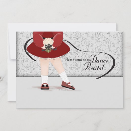 Dance Overweging Uitnodiging (Voorkant)