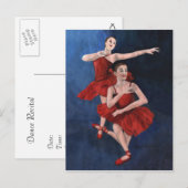 Dance Overweging Uitnodiging (Voorkant / Achterkant)