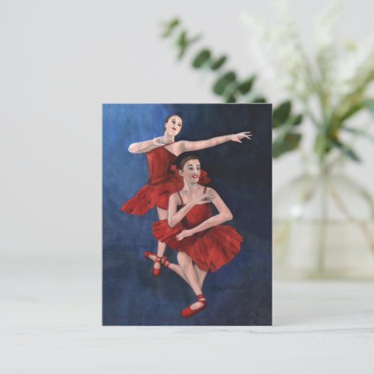 Dance Overweging Uitnodiging Briefkaart (Staand voorkant)